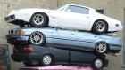 Stacked cars